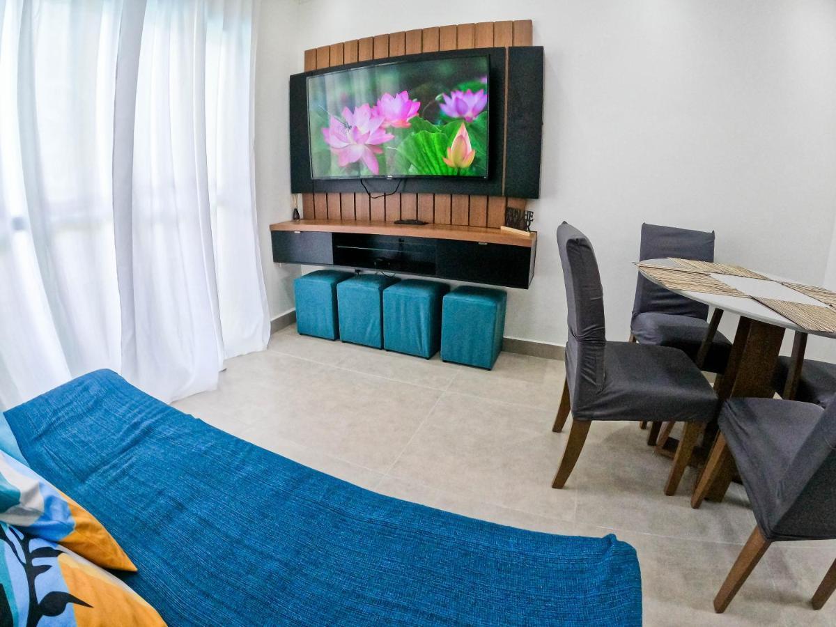 Appartamento Sacada Gourmet, Piscina E Ar Condicionado Ubatuba Esterno foto