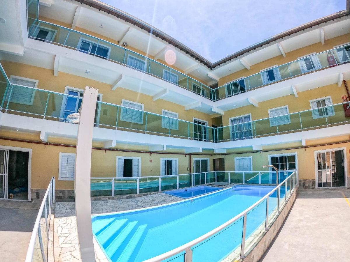 Appartamento Sacada Gourmet, Piscina E Ar Condicionado Ubatuba Esterno foto